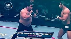 UFC 12 VITOR BELFORT VS SCOTT FERROZZO 1997y.