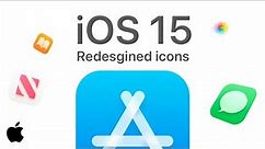 iOS 15 — Redesigned icons | Apple | WWDC 2021