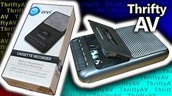 Onn Cassette Recorder: Unboxing, Demonstration, and Review! Walmart Deal!