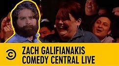 Drunken Antics In Hollywood | Zach Galifianakis: Comedy Central Live