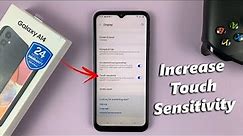 How To Increase Touch Sensitivity On Samsung Galaxy A14