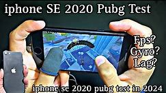 IPHONE SE 2020 PUBG TEST WITH GYRO REVIEW | ADS shadow Gaming #iphonese2020pubgtest #pubgtest #pubg