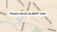Man dies after being struck by BART train in Union City