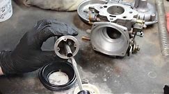 Rebuilding Zenith-Stromberg CD-175 Carburetors - Disassembly