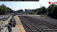 【LIVE】 Webcam La Plata Train Station - Missouri | SkylineWebcams