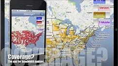 Compare AT&T, Verizon, Sprint & T-Mobile Coverage Maps - iPhone/iPad App
