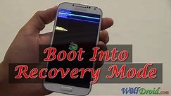 How to Boot into Recovery Mode for Samsung Galaxy S4