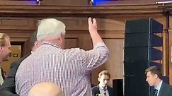 Braverman speech halted by second XR protester of day at National Conservatism Conf