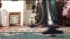 TESTING THE SANYO CANISTER VACUUM!!!!
