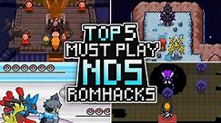 Top 5 Pokemon NDS RomHacks 2023! (Must Play)