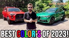 BEST NEW CAR COLORS FOR 2023!