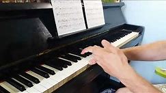 Jak doprovázet na klavír písničku s melodií (příklad na písničce Oceány)