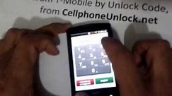 How to Unlock Garminfone from T-Mobile by Unlock Code, from CellphoneUnlock.net