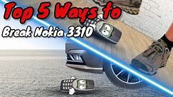 Top 5 Ways to Break Nokia 3310| Cartoon