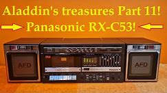 Aladdin's treasures part 11! Panasonic RX C53 Repair!
