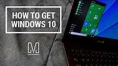 How To Get Windows 10