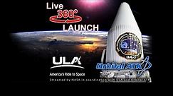 World's First Live 360 Rocket Launch: Orbital ATK CRS-7