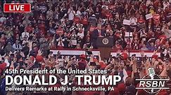 LIVE REPLAY: President Trump Delivers Remarks at Rally in Schnecksville, PA - 4/13/24