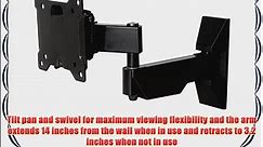 OmniMount OC40FMX Full Motion with Extra Extension TV Mount for 13-Inch to 37-Inch TVs