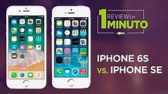 iPhone 6S vs iPhone SE - Comparativo | REVIEW EM 1 MINUTO - ZOOM