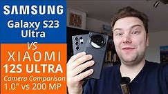 Galaxy S23 Ultra vs Xiaomi 12S Ultra - Camera comparison