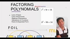 FACTORING Polynomials | trinomial case 1