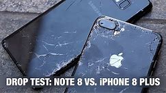 iPhone 8 Plus vs. Galaxy Note 8 - DROP TEST + пранк iPhone'ом