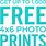 1000 Free Photo Prints