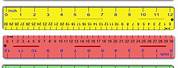 12-Inch Ruler with Centimeters