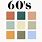 1960s Colors