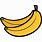 2 Bananas Clip Art