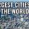20 Largest Cities in the World