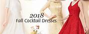 2018 Fall Cocktail Dress Trends