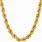 24K Solid Gold Rope Chain