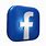 3D Facebook Icon PNG