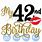 42nd Birthday SVG