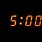 5 00 AM Digital Clock