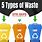 5 Types of Waste