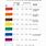 ANSI Color Code Chart