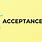 Acceptance Word