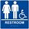 Accessible Bathroom Sign