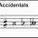 Accidentals Music Symbols