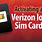 Activate Verizon Sim Card