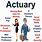 Actuarial Meaning