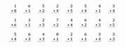 Addition Math Worksheets PDF