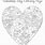 Adult Coloring Pages Valentine Themes