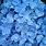 Aesthetic Pastel Blue Flowers