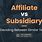 Affiliate vs Subsidiary
