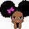 Afro Puff Girl Cartoon