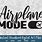 Airplane Mode SVG